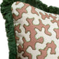 Made to Order Cushions in Colefax & Fowler Squiggle Fabric