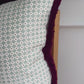 Lewis & Wood Cushions - Luxury cushions in Diamond Dot Fabric (Sea Holly) 