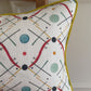 Luxury patterned cushions in Ottoline Improvisation 1 fabric